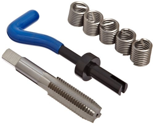E-Z Lok EK21415 Helical Threaded Insert Kit, 304 Stainless Steel, 5/8"-11 Thread Size, 0.938" Installed Length (Pack of 5) - size: 5/8"-11 Thread Size, 0.938" Installed Length, style: Pack of 5
