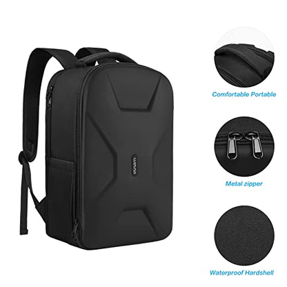 MOSISO 15.6-16 inch 35L Laptop Backpack with USB Charging Port - color: Black