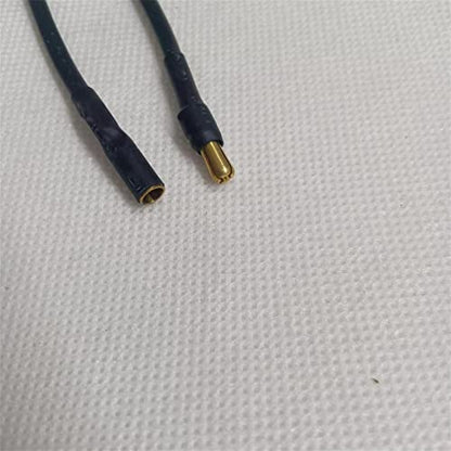 skrnrhrery Banana Gold Bullet Connector Extension Cable, 3.5mm Banana Plug Male Female Cable for RC Brushless Motor ESC Extension Cable RC Auto Boat Parts (16AWG Wire 25CM 3 Pieces) - size: 16AWG wire 25CM 3 pieces
