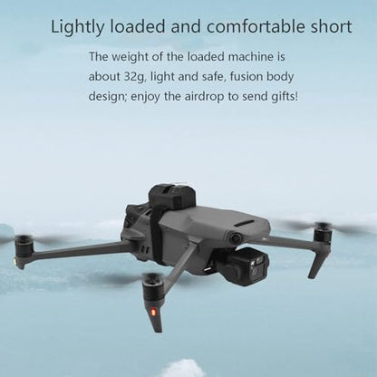Airdrop System Compatible with DJI Mini 4 Pro/Mini 3/Mini 3 Pro/Mini 2/Mini SE Drone Payload Dropper Release Dropping System Delivery Transport Device Thrower for Fishing Line Dropper,Wedding,Rescue