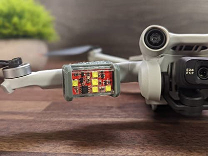 Firehouse Technology Micro White Drone Strobe Light 800 Lumen FAA Compliant for DJI, Autel and All Drones
