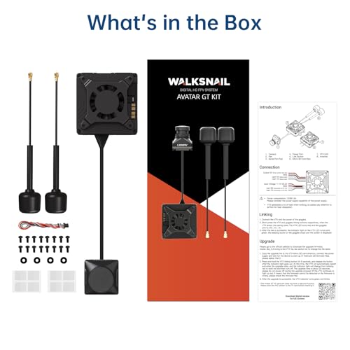 CADDXFPV Walksnail Avatar GT VTX Kit – 6km Long-Range FPV Air Unit