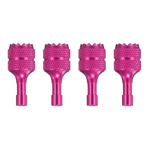 MECCANIXITY 2 Set Aluminum Controller Stick, Replacement Joystick Remote Controller Joystick Stick for Mini4 Pro Air3S Drone Remote Accessories, Fuchsia - color: Fuchsia