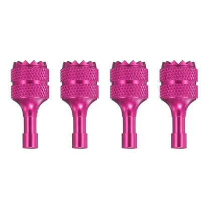 MECCANIXITY 2 Set Aluminum Controller Stick, Replacement Joystick Remote Controller Joystick Stick for Mini4 Pro Air3S Drone Remote Accessories, Fuchsia - color: Fuchsia
