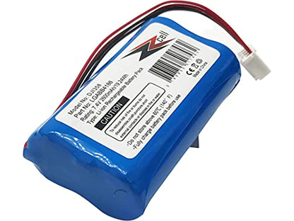 ZZcell® Battery Replacement for DJI LGABB4186, RC03012, Phantom 3 Standard, Phantom 3 4K GL358WB Remote Control 7.4V 2600mAh