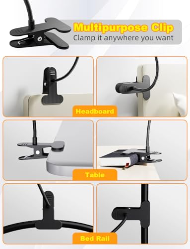 Desk Lamp with Clamp-HLXS-111 (Warm/White Light with USB Port-10W)