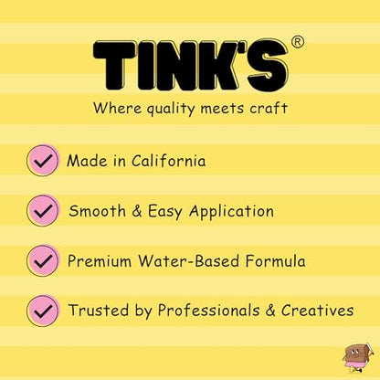 Tinks® Screen Printing Ink - Black - 8 oz. - color: Black