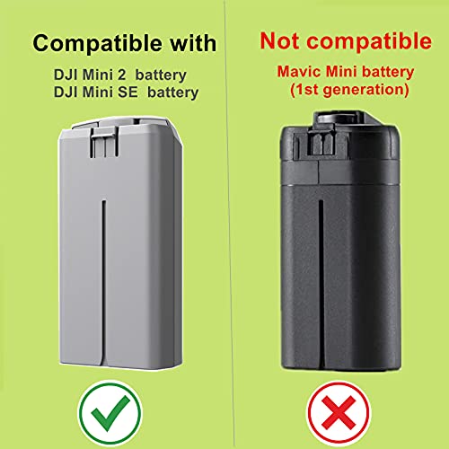 Hanatora Battery USB Charger with Quick Charge 3.0 for DJI Mini 4K/2/Mini SE/2 SE Drone, Fast Rapid Charge Hub Accessories(NOT for Mavic Mini)