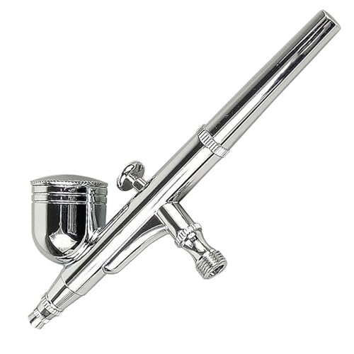 Dual-Action Airbrush Kit,Airbrush Gun with 0.2/0.3/0.5mm Nozzles