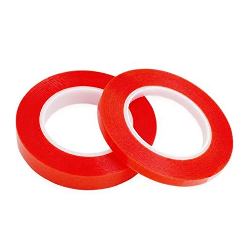 2pcs 10mm 20mm Clear Double Sided Strong Adhesive Tape Screen Repair - size: 2pcs (10mm+20mm)