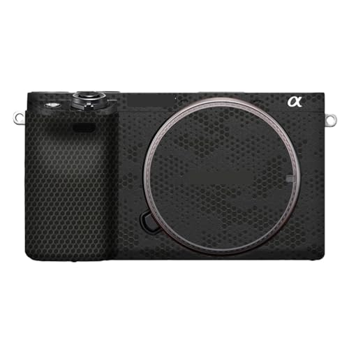 Camera Cover Skin Sticker for Sony A6400 A6300 Camera Protector Film Skin Anti-Scratch Protective Decoration and Wear Resistance(Mamba Black) - color: Mamba Black