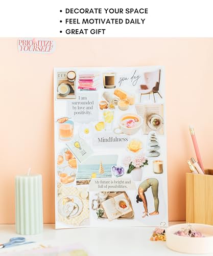 Lamare Vision Board Collage Book - 1000+ Images & Vision Board Supplies - style: Collage Book