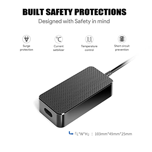 for DJI Mavic Air 2 Charger, KFD 13.2V 2.82A AC DC Adapter for DJI Air 2S, Mavic Air 2 Battery Charger Intelligent Flight Drone Power Supply US Cable Cord with 5V 2A USB Charging Port