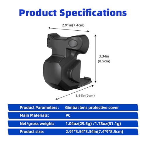 Gugxiom Gimbal Protector Cover for AIR 3 Accessories