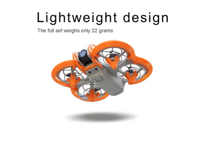 Neo Drone Protection Accessories Kit for Neo, Propeller Guards, Gimbal Bumper, Tail Wing and Landing Gear (Upgrade Version) (White) - color: White