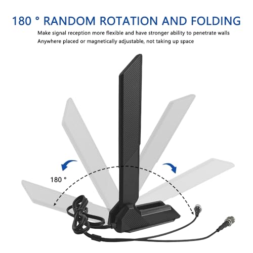 GinTai WiFi 6E Antenna for ASUS ROG Strix X570-E X570-PRO Gaming Z690-PLUS