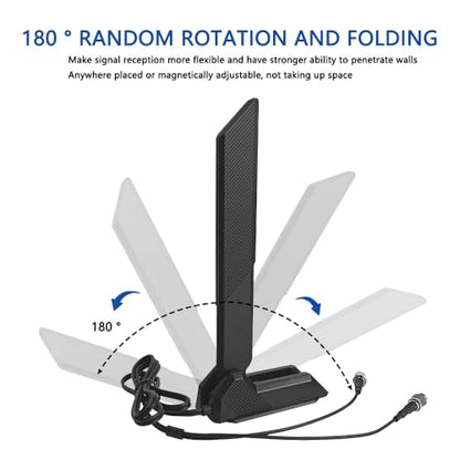 GinTai WiFi 6E Antenna for ASUS ROG Strix X570-E X570-PRO Gaming Z690-PLUS