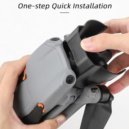 Lens Hood Protective Cover for DJI AIR 3, Drone Accessories Gimbal Lens Cap Sun Shade Camera Protector