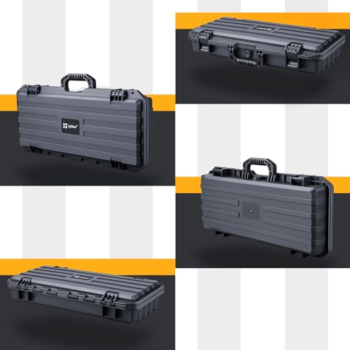 Lykus HC-5011 Waterproof Hard Case with Foam, Inner Size 19.96*7.36*2.95in - size: HC-5011