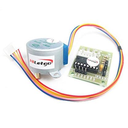 HiLetgo 5pcs ULN2003 28BYJ-48 4-Phase Stepper Motor with 5V Drive Board for Arduino PI PIC Raspberry Pi - size: Small