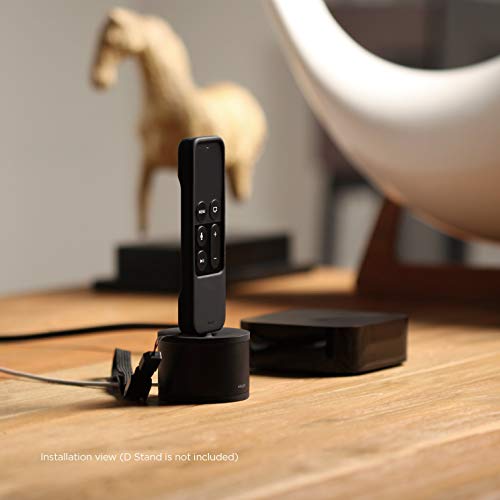 elago R1 Intelli Case for Apple TV Siri Remote 4K / 4th Gen - color: Black