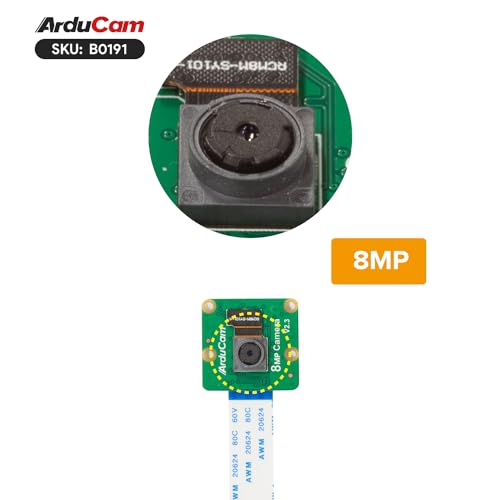Arducam 8MP IMX219 Camera Module Compatible with NVIDIA Jetson Orin NX/AGX Orin, Fixed Focus - size: Fixed Focus