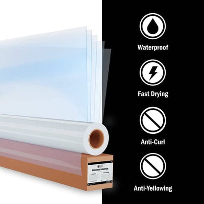Screen Print Direct® Waterproof Inkjet Film Sheets (13 x 19" - 100 Sheets) - size: 13 x 19 - 100 sheets