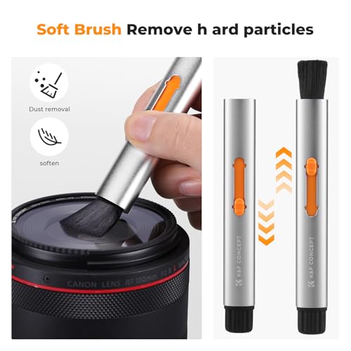 K&F CONCEPT Professional Lens Cleaning Pen for Bluetooth Earphones,Glasses