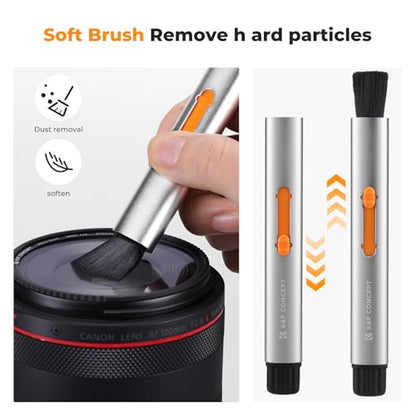 K&F CONCEPT Professional Lens Cleaning Pen for Bluetooth Earphones,Glasses