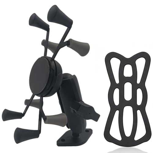 Strg Phone Mount with 1" Ball Diamond Base and Marine-Grade Aluminum Arm - size: Diamond Base