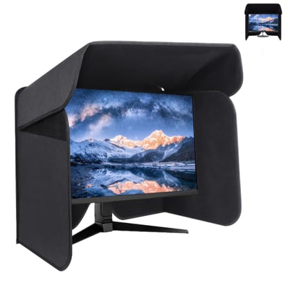 21.5 inch Display Monitor Hood Sunshade Desktop Computer Sunshade, Small - size: Small (Less Than 21.5")