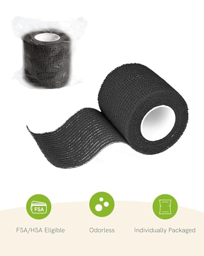 FriCARE Self Adhesive Bandage Wrap, Medical Tape in First Aid Kit, Classic - color: Classic