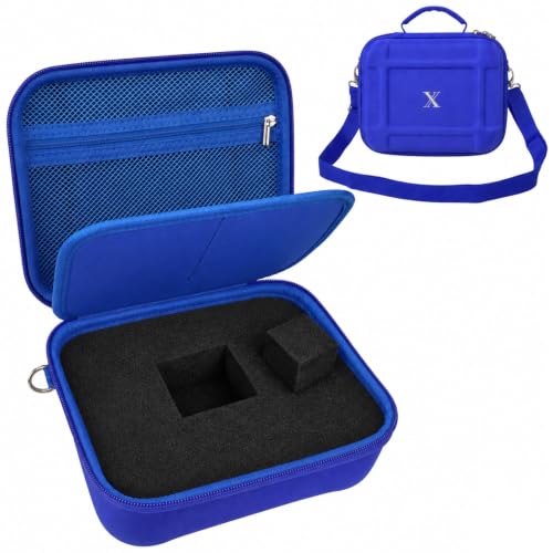 GWCASE Hard Case with Foam, Customizable Case for Camera Electronics Tools - color: Blue