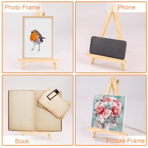 ESRICH 4 PCS 9 Inch Easel for Painting, Easel Stand for Painting Canvas - style: 4