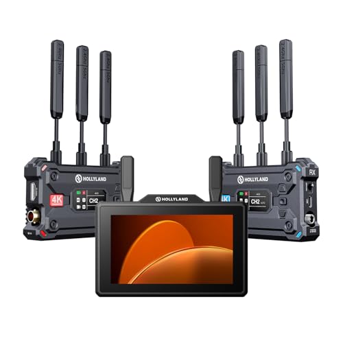 Hollyland Pyro 5 Wireless Transceiving Monitor + Pyro S Wireless Video Transmitter and Receiver Ecosystem - size: 5.5 inch - Pyro 5 & Pyro S