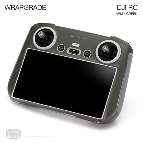 WRAPGRADE Skin Stickers Compatible with DJI RC (Amy Green) - color: AMY GREEN