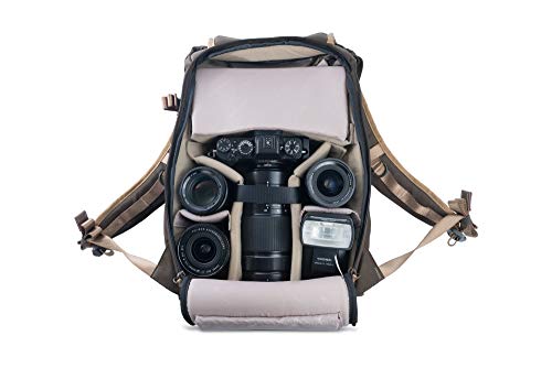 VANGUARD VEO GO42M KG Camera Backpack for Mirrorless/CSC Cameras - Khaki/Green - style: Veo Go42m Kg