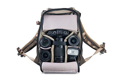 VANGUARD VEO GO42M KG Camera Backpack for Mirrorless/CSC Cameras - Khaki/Green - style: Veo Go42m Kg