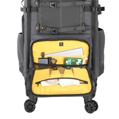 VANGUARD Alta Sky 68T Rolling Camera Backpack with Trolley, 41.8 Liter Capacity - size: Alta Sky 68T
