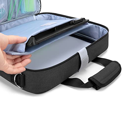 LUXJA Carrying Bag for A4 Light Pad and Diamond Painting Tools, Black - color: Black