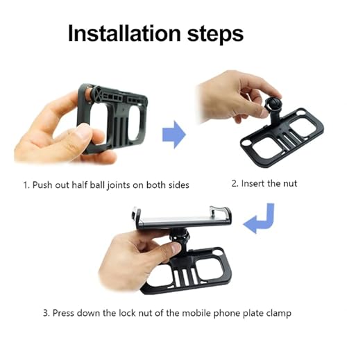 RC-N Tablet Holder Clip for DJI Mini 5/4 3 Pro/Mavic 2/Pro/Air 2/2S/Mini 4K/2 SE/NEO Remote Controller RC-N3 N2 N1 N1C Remote Controller Extension Bracket Mount Drone Accessories