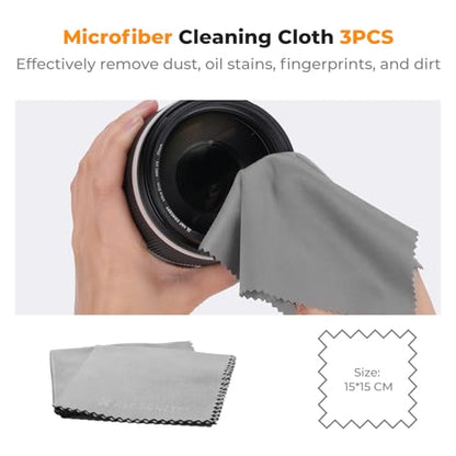 K&F CONCEPT 15 in 1 Camera Pro Cleaning Kit for DSLR and Sensitive Devices