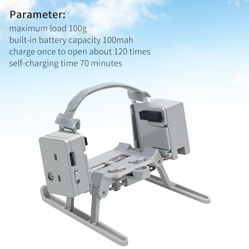 Hanatora Payload Release Dropping Device for DJI Mini 4 Pro Drone,Delivery Airdrop Dropper,Fishing Bait Kit Accessories