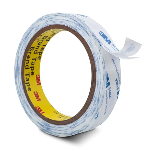 Double Coated Tissue Tape 9448A 0.75”x 32.8 Ft White - size: 0.75”x 32.8 Ft