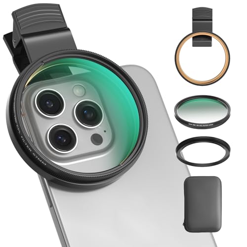 67mm CPL Filter for Phone/DSLR, HD Circular Polarizing Filter