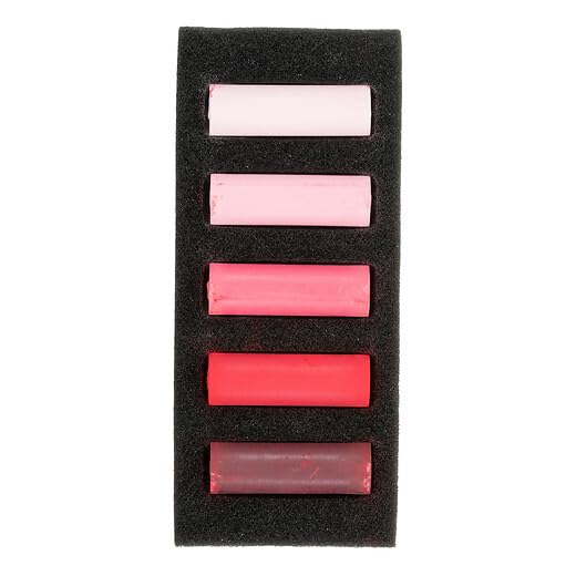 Rembrandt Soft Pastel Micro Set, 5-Piece Half Sticks, Cool Reds - color: Cool Reds, style: 5 Half Sticks in Micro Set
