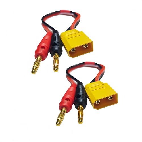 XT90 Male to 4mm Banana Plug Adapter Cable