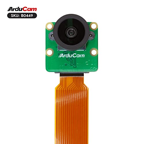 Arducam for Raspberry Pi Camera 16MP IMX519 Camera Module with 120°(D) Wide Angle M12 Lens for Raspberry Pi and OpenHD