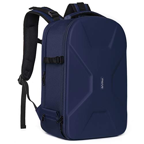 MOSISO Camera Backpack, DSLR/SLR/Mirrorless Photography Camera Bag - color: Navy Blue