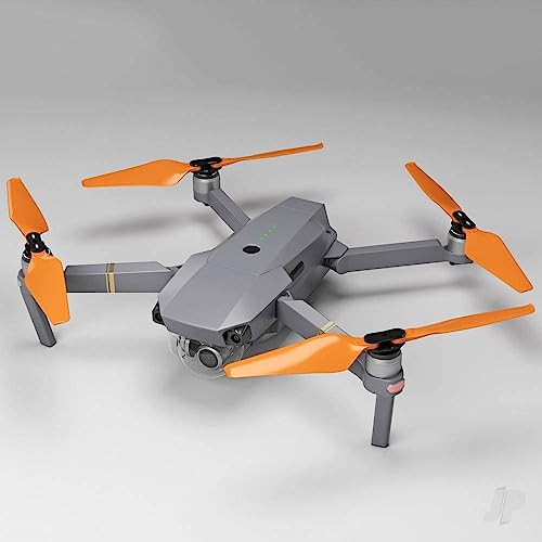 Master Airscrew Stealth Propellers for DJI Mavic Pro & Platinum - Orange, 4 pcs - color: Orange